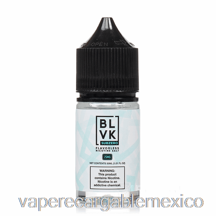 Vape Recargable Sub Zero - Sales Blvk - 30ml 35mg